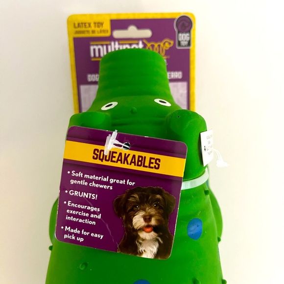 Multipet Grunting Latex Polka Dot Pig - Picture 6 of 6